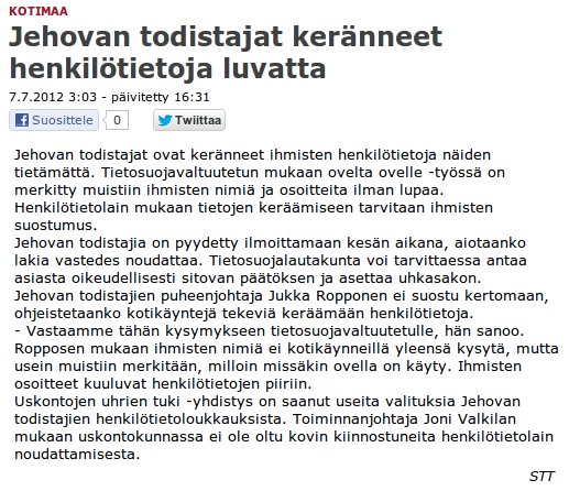 Etel�-Suomen Sanomat