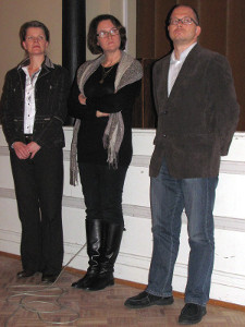 Kristiina Kouros, Johanna Hurtig ja Terho Miettinen